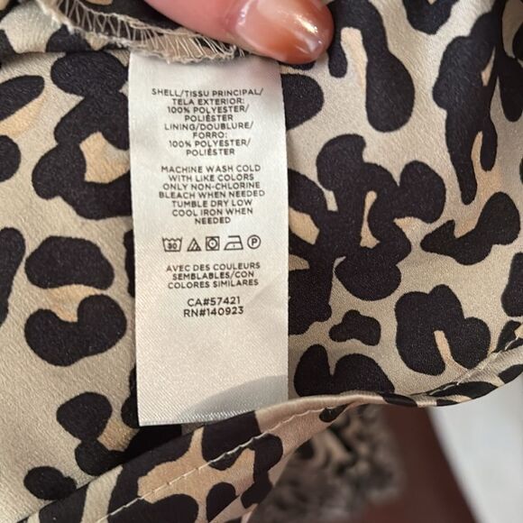 Loft cheetah print dress - Picture 13 of 13